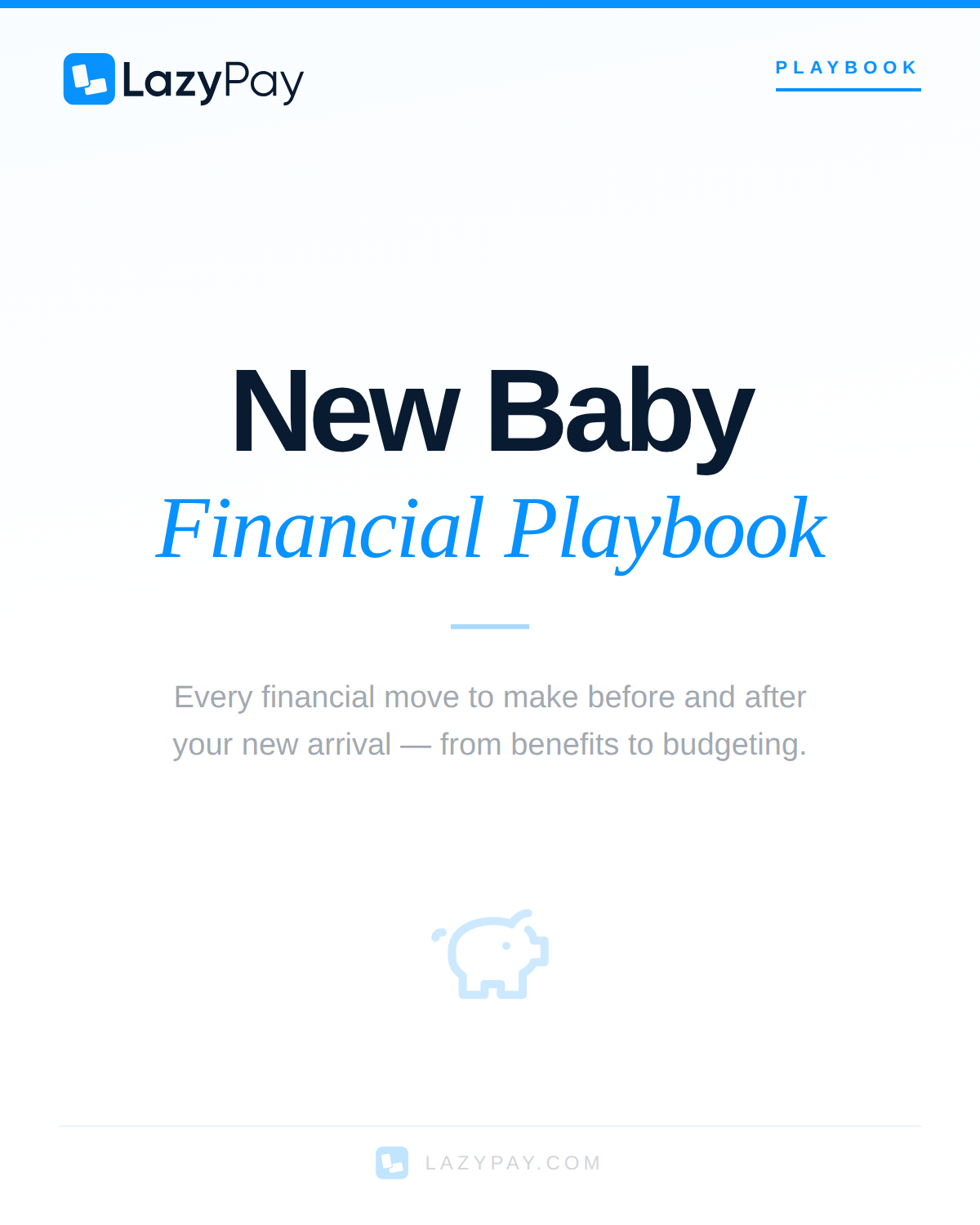New Baby Financial Playbook